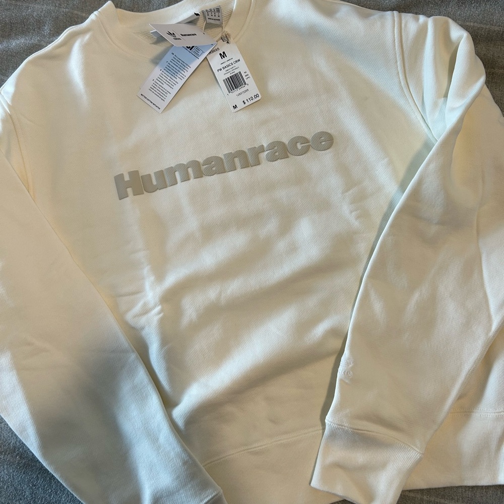 Pharrell x adidas humanrace crew neck sweatshirt - size medium